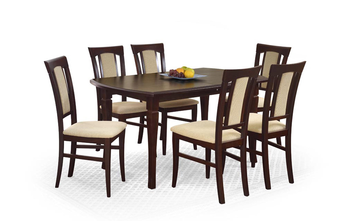

Стол обеденный Fryderyk dark orech 90х160 Halmar