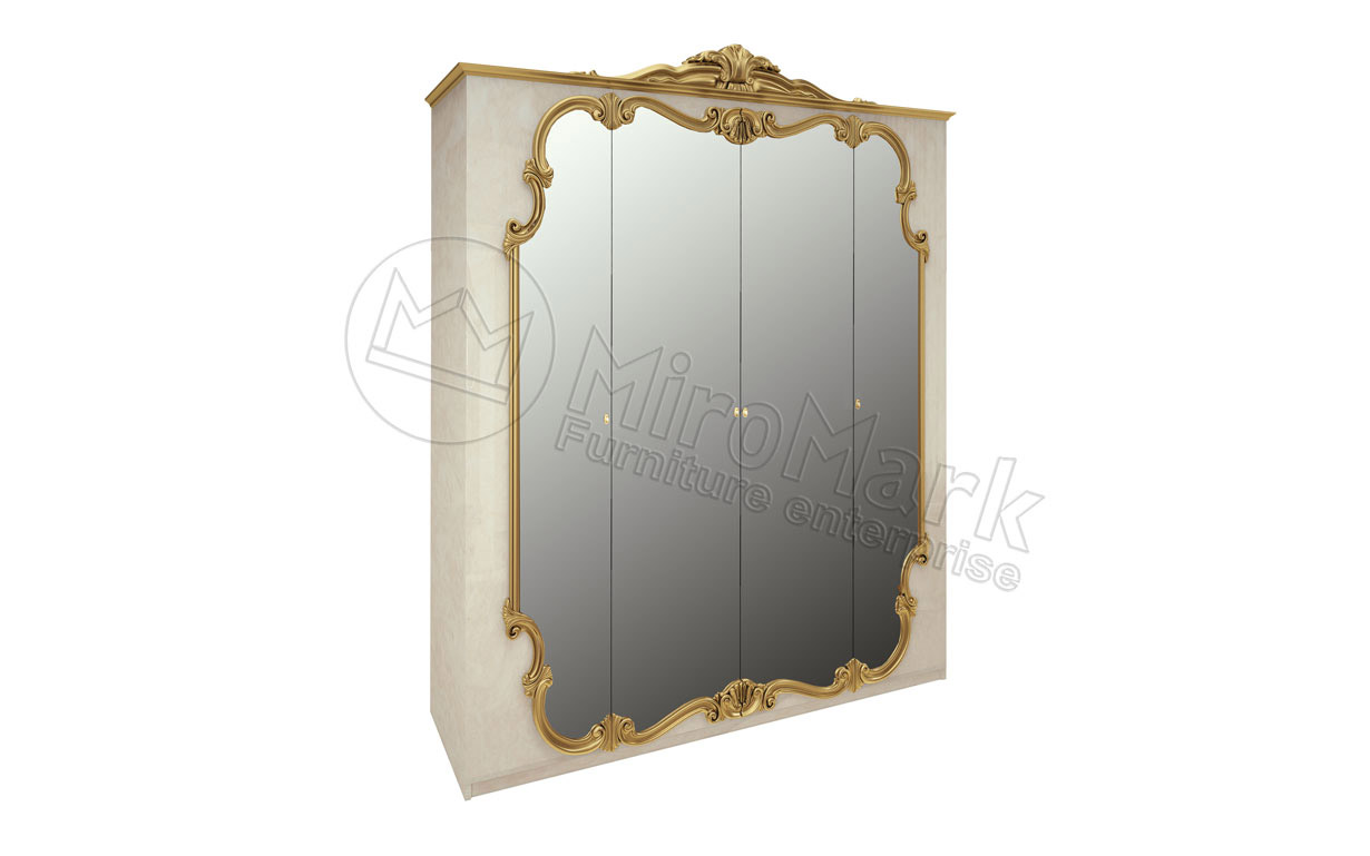 

Шкаф Виктория 4 дв. МироМарк