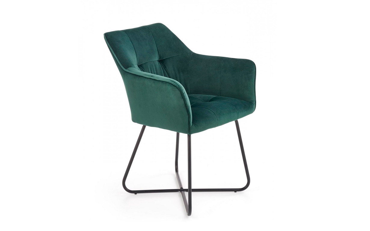 

Стул K377 dark green Halmar