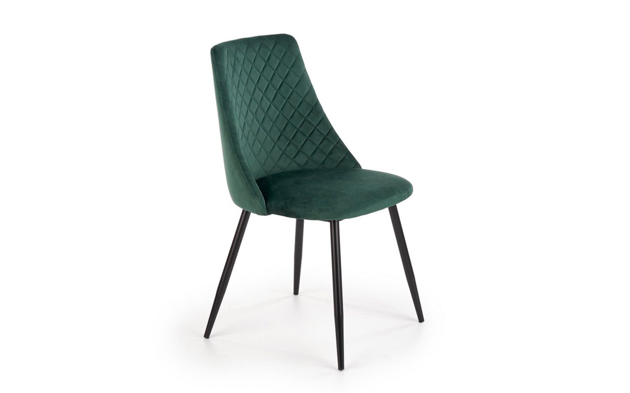 

Стул K405 dark green Halmar