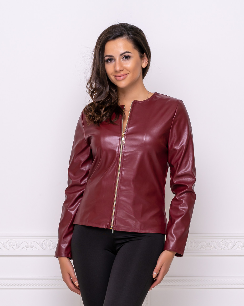 

Куртка Fashion Girl "Karo"  бордовый, Куртка Fashion Girl "Karo" 46 бордовый