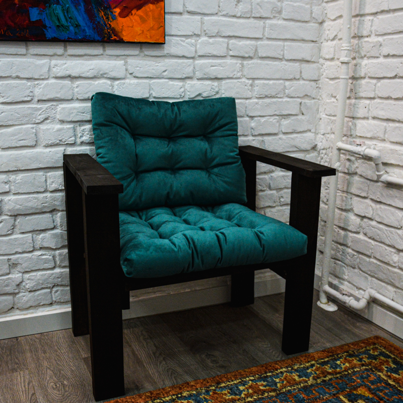 

Подушка для садового кресла Time Textile Velours EMERALD Зеленый 13745-sp 50х60