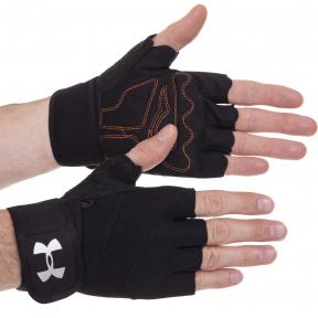 

Перчатки для тяжелой атлетики UAR WorkOut BC-6088 размер: XL Цвет: Черный