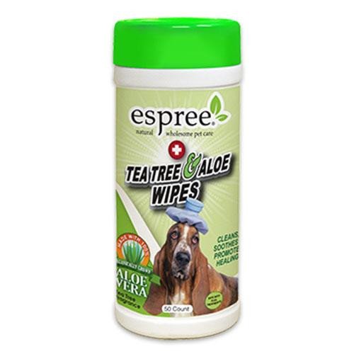 

Салфетки Espree Tea Tree&Aloe Wipes заживление ран, 50 шт