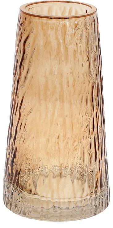 

Ваза декоративная Ancient Glass "Шанхай" 20х10.8см, стекло, бежевый