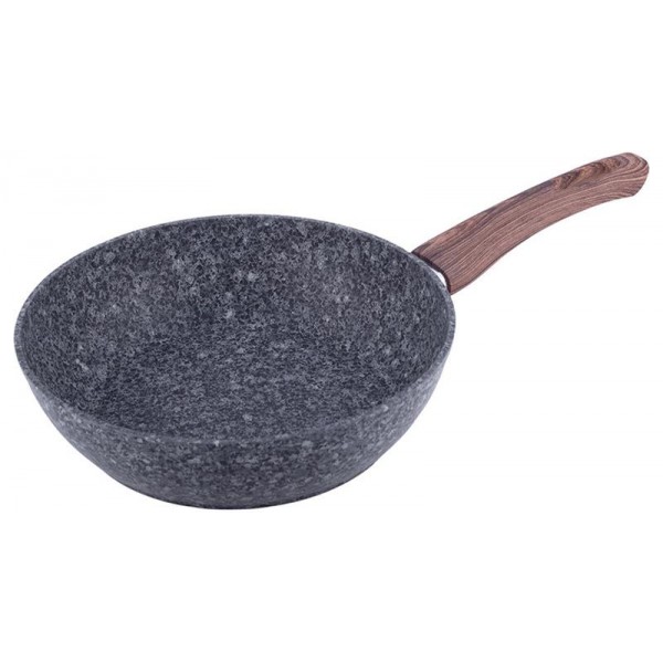 

Сковорода-сотейник Kamille Grey Marble Ø24см индукционная с антипригарным покрытием