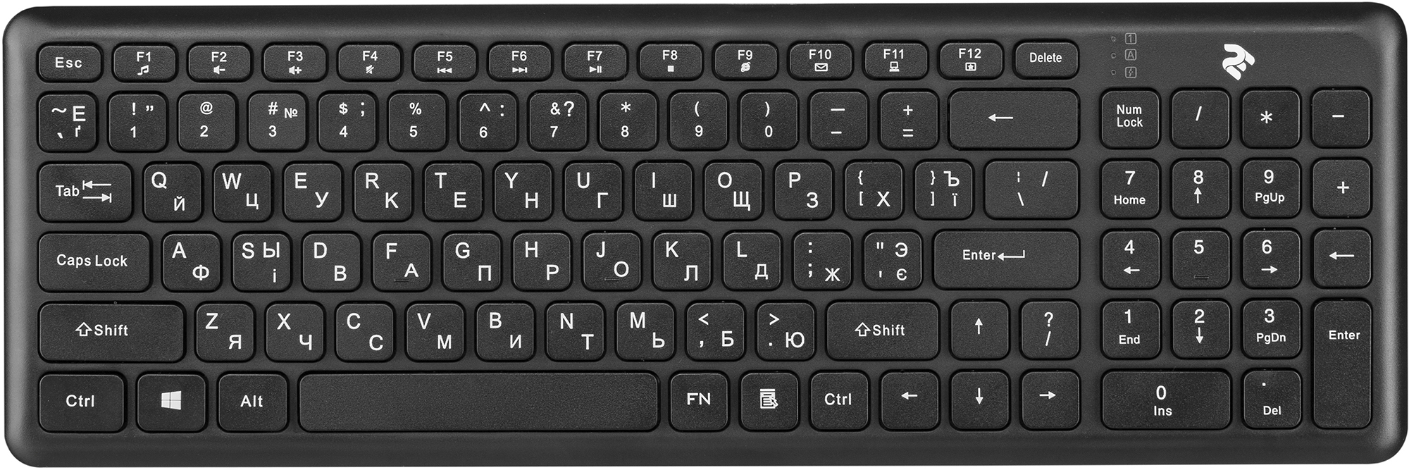 

Клавиатура беспроводная 2E KS230 WL Black (2E-KS230WB)
