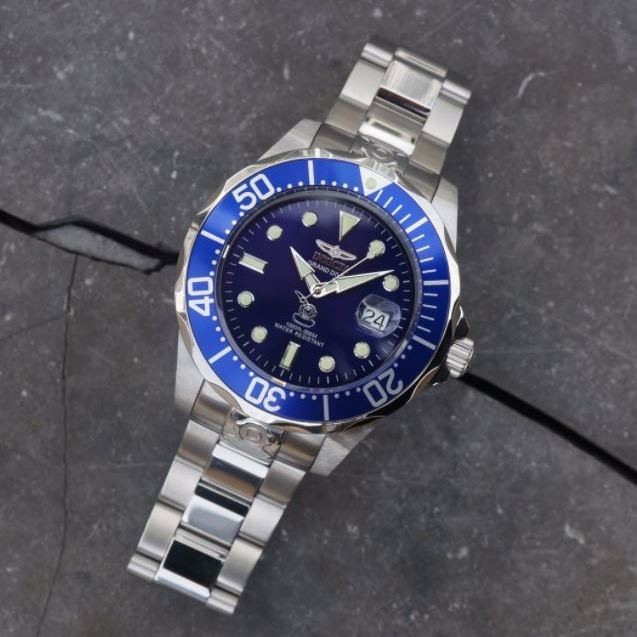 

Американские мужские механические наручные часы Invicta 3045 Grant Diver в стиле Rolex