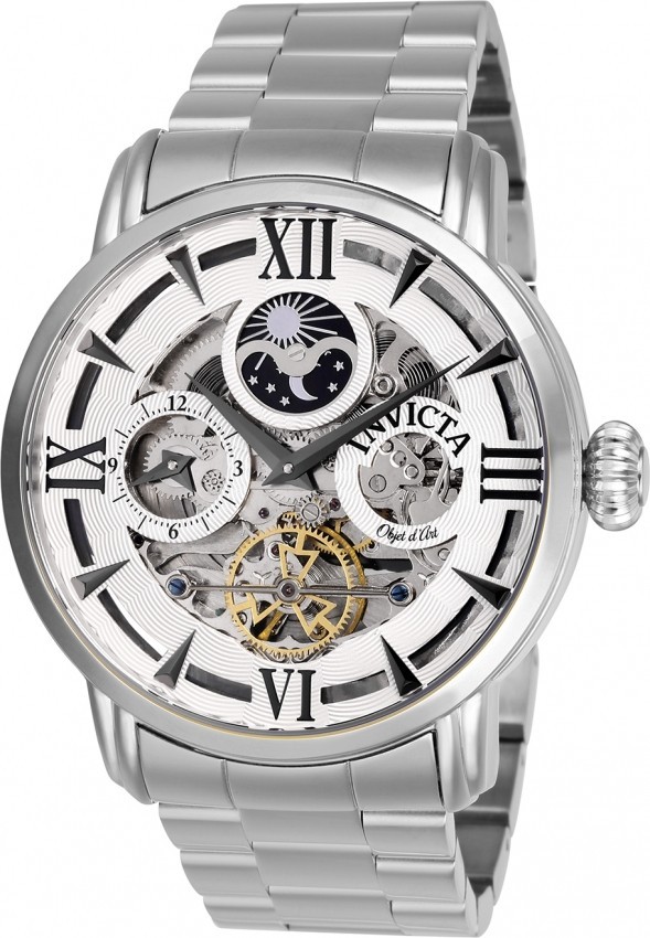 

Классические часы скелетон Invicta 27575 Objet D Art