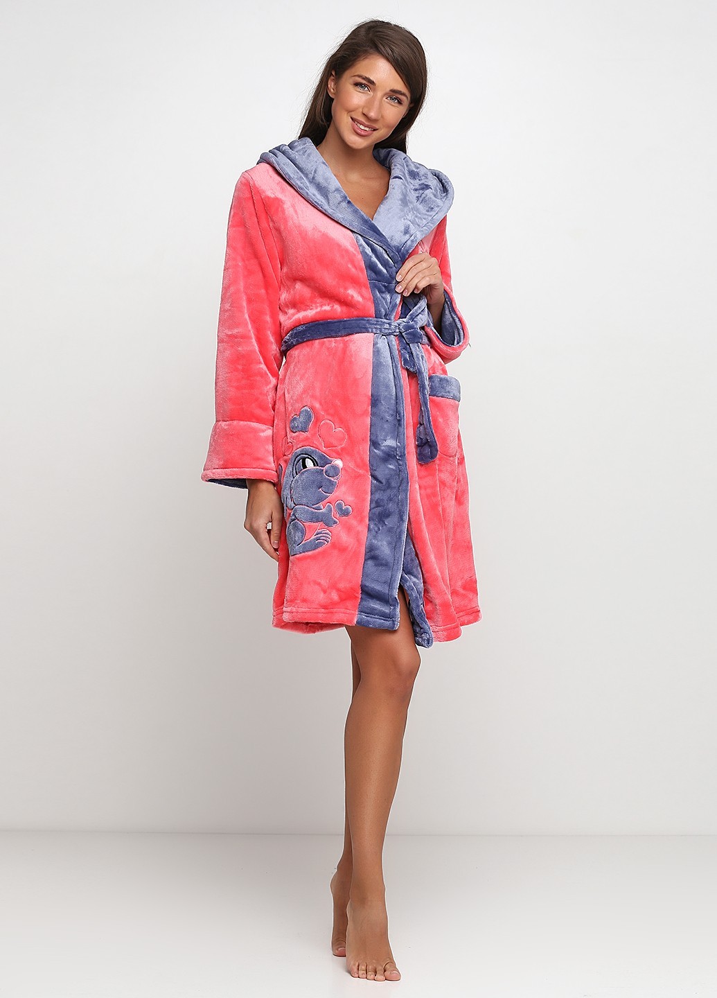 

Халат Wild Love  розовый 102 - 2, Халат Wild Love XL розовый 102 - 2