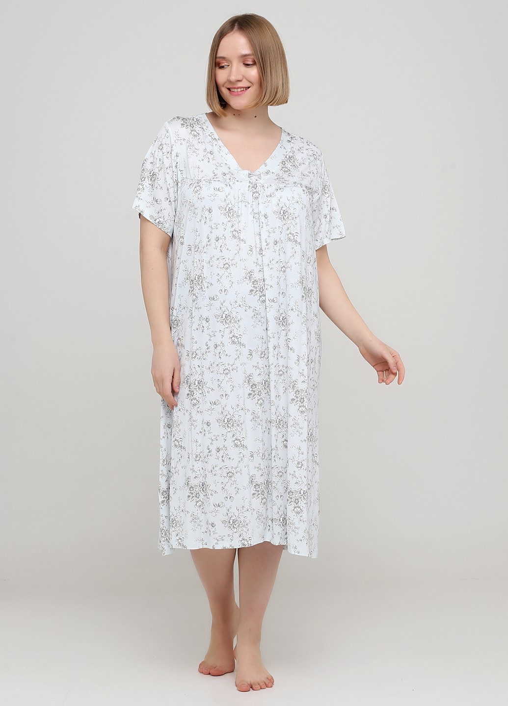 

Ночная рубашка Cotpark  мятная 13358-04, Ночная рубашка Cotpark 2XL мятная 13358-04