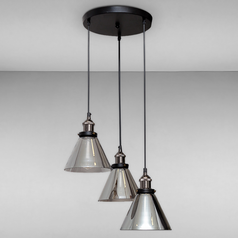 

Люстра подвесная Light House LS-17160F-3 BK (300) черная