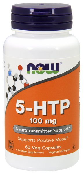 

5-НТР 5-гидрокси L-триптофан Now Foods 100 мг 60 капсул (NF074)
