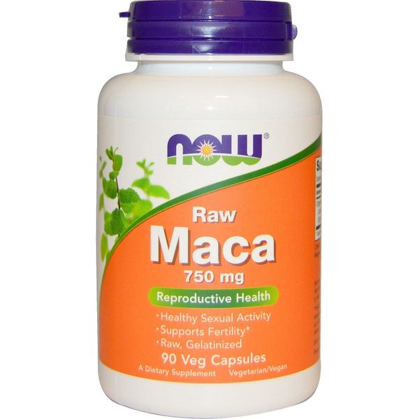

Мака Raw Maca 6:1 Now Foods 750 мг 90 капсул (NF485)
