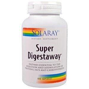 

Супер ферменты для пищеварения Super Digestaway Solaray 180 капсул (SR055)