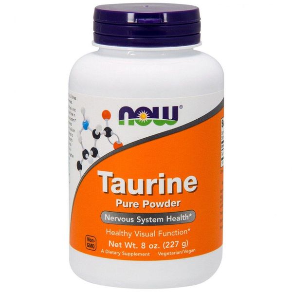 

Таурин Taurine Now Foods порошок 227 г (NF129)