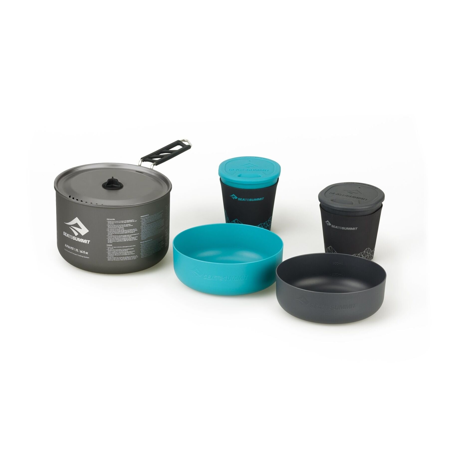 

Набор посуды Sea To Summit Alpha Cookset 2.1 Pacific Blue/Grey (STS APOTACKSET2.1)