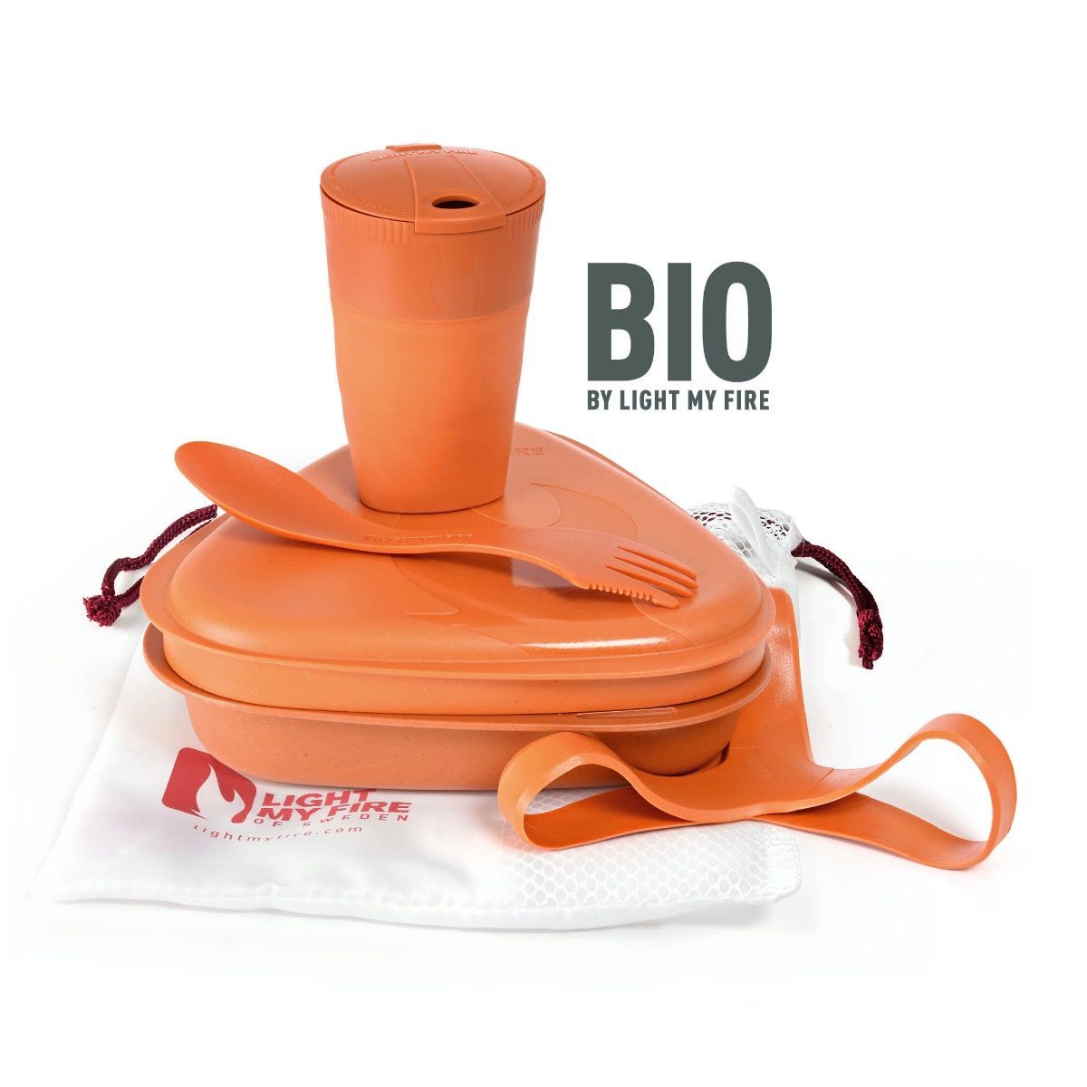 

Набор посуды Light My Fire MessKit BIO 5 pcs, Rusty Orange (LMF 2412210310)