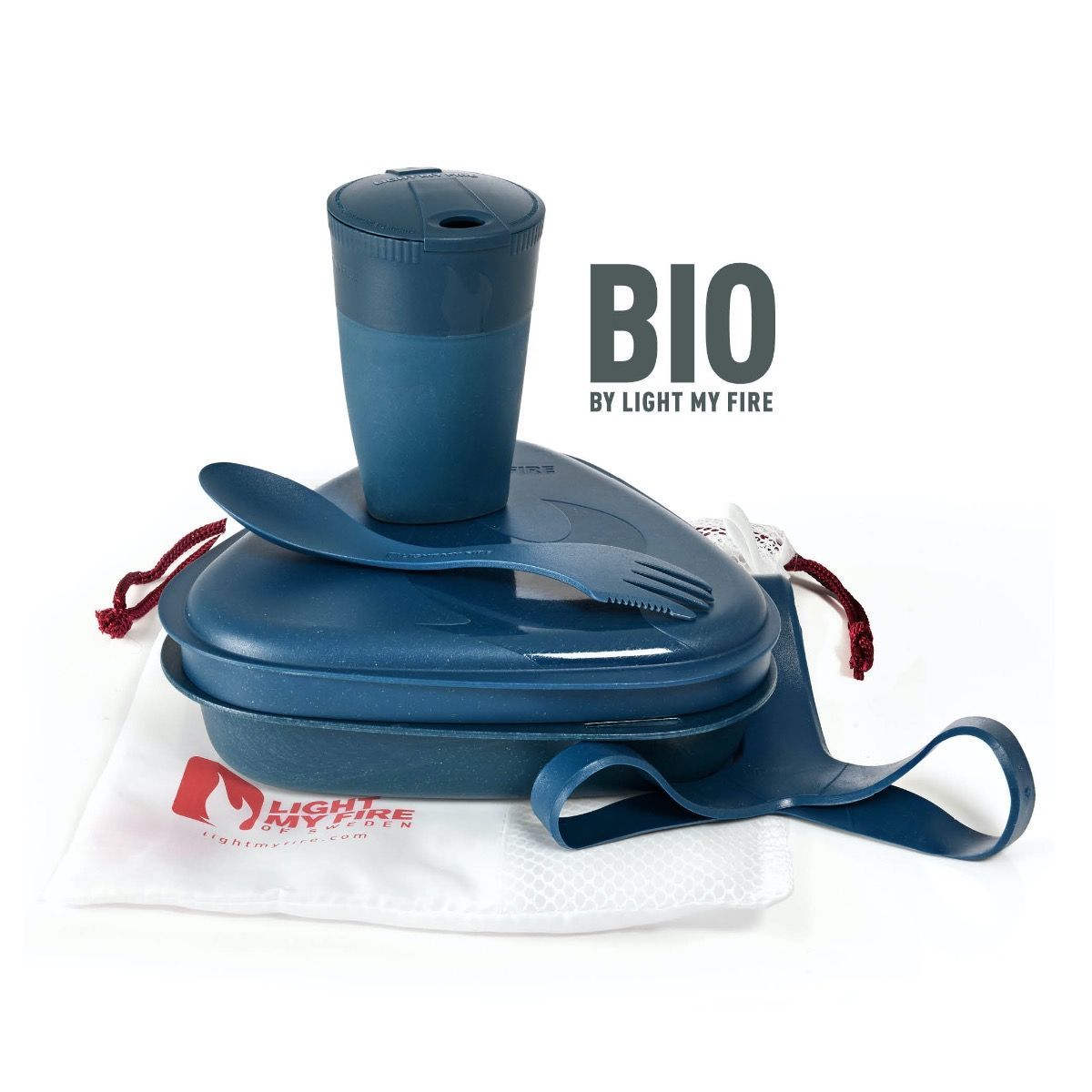 

Набор посуды Light My Fire MessKit BIO 5 pcs, Hazy Blue (LMF 2412210910)