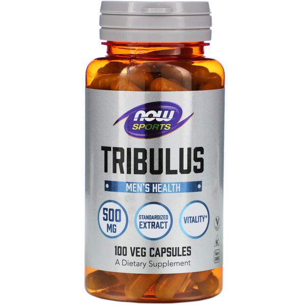 

Трибулус Tribulus Now Food 500 мг 100 капсул (NF668)