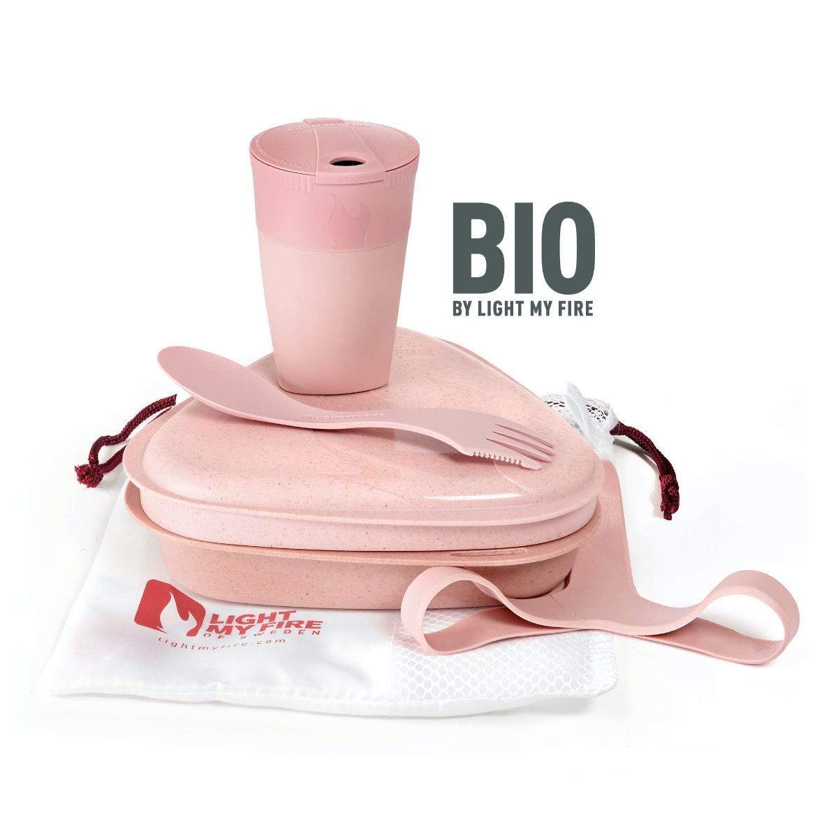 

Набор посуды Light My Fire MessKit BIO 5 pcs, Dusty Pink (LMF 2412210110)