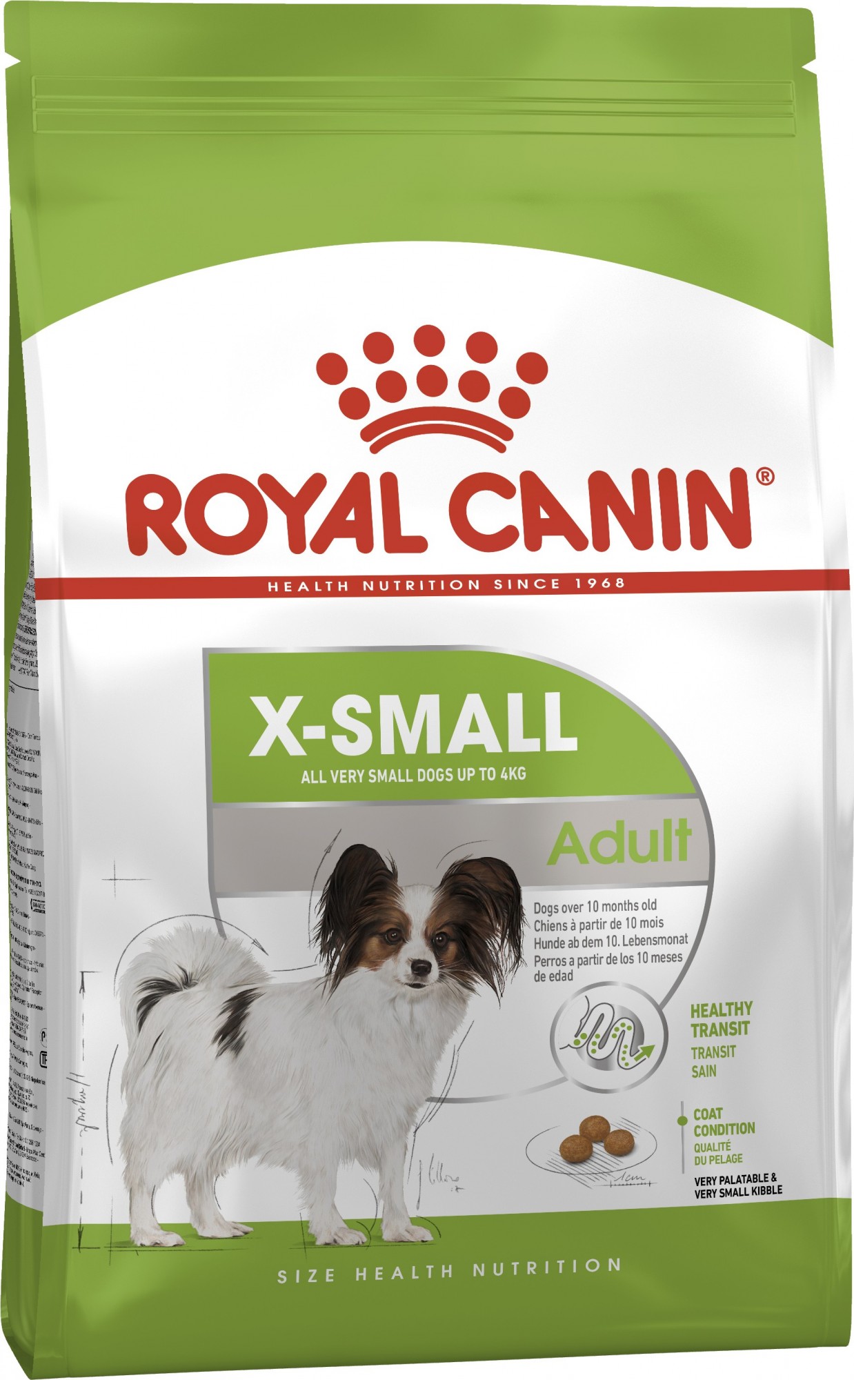 

Сухий корм для собак ROYAL CANIN X-Small Adult 3 кг миниатюрным породам весом до 4 кг возрастом от 10 месяцев до 8 лет