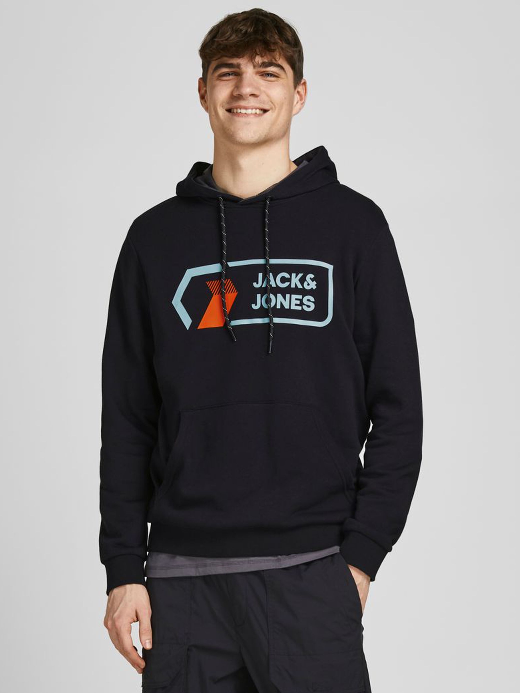 

Худи Jack & Jones 12205411  Black, Худи Jack & Jones 12205411 S Black