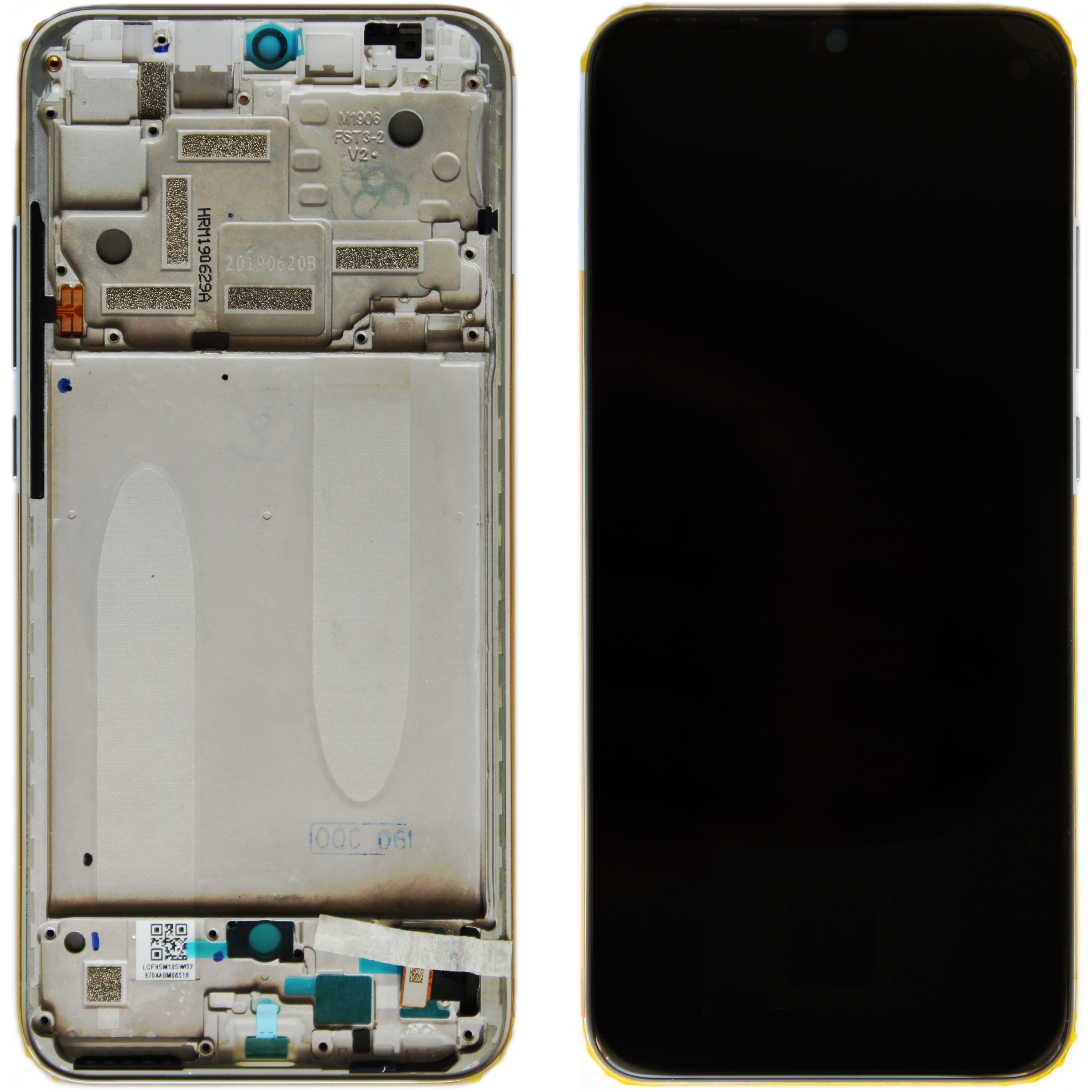 

Дисплей Xiaomi Mi A3, Mi CC9e Оригинал (Service Pack) с рамкой White