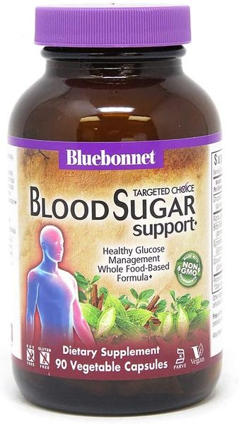 

Комплекс витаминов Targeted Choice Blood Sugar Support Bluebonnet Nutrition 90 капсул (BB186)