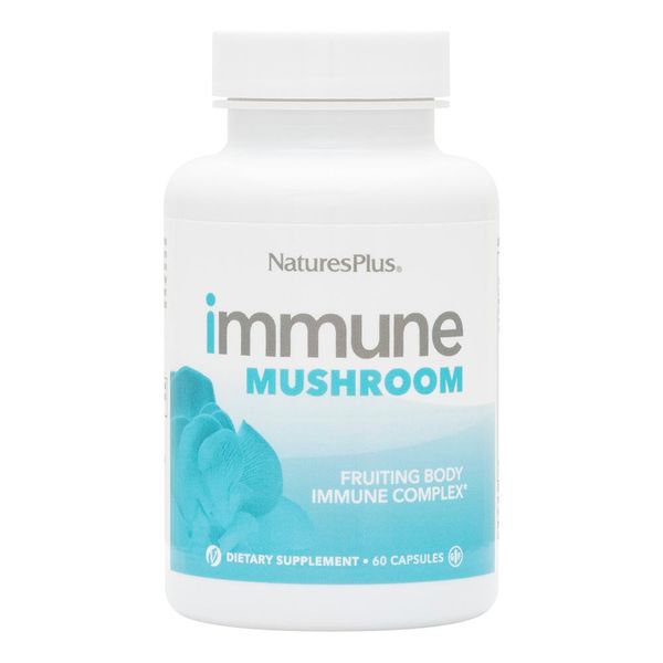 

Экстракт 7 грибов Immune Mushroom Nature's Plus 60 капсул (NP244)