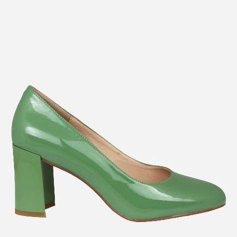Акція на Жіночі туфлі Blizzarini H6361-502-1611 37 (23.5 см) Зелені від Rozetka