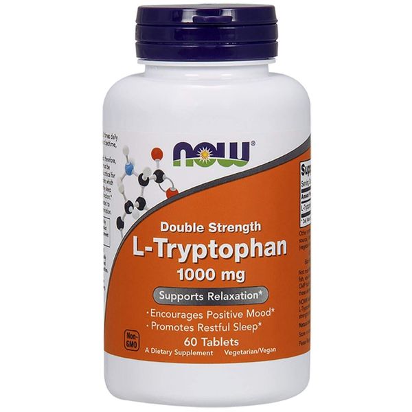 

Триптофан L-Tryptophan Now Foods 1000 мг 60 таблеток (NF079)