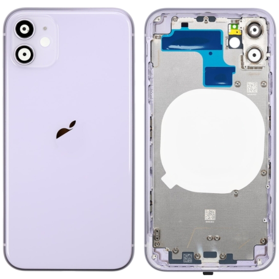 

Крышка задняя iPhone 11 с рамкой Purple Copy
