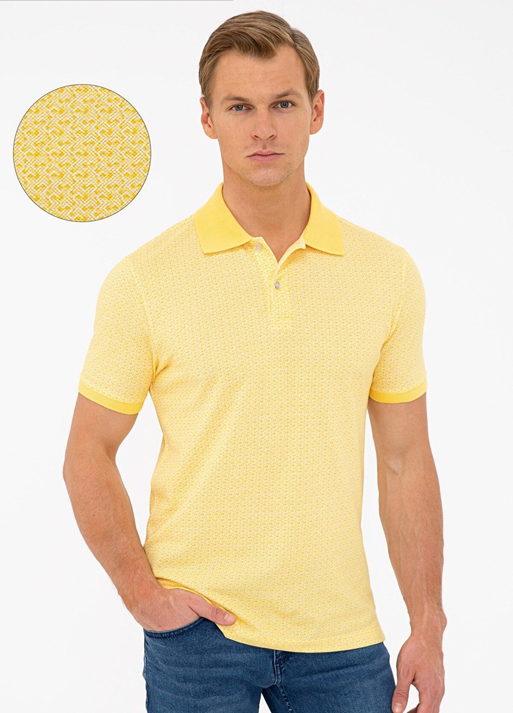 

Футболка мужская Pierre Cardin Желтый  (1201154 VR044, Футболка мужская Pierre Cardin Желтый M (1201154 VR044)