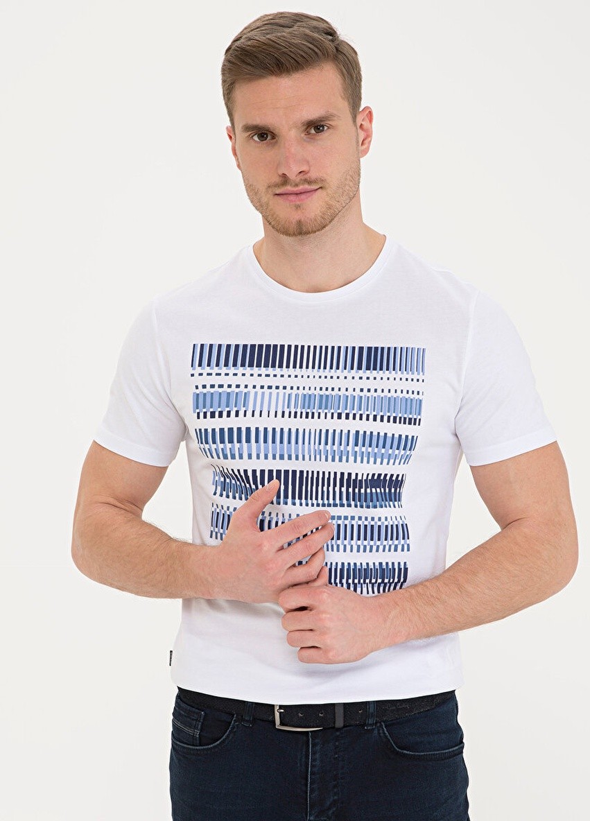 

Футболка мужская Pierre Cardin Белый  (1201115 VR013, Футболка мужская Pierre Cardin Белый M (1201115 VR013)