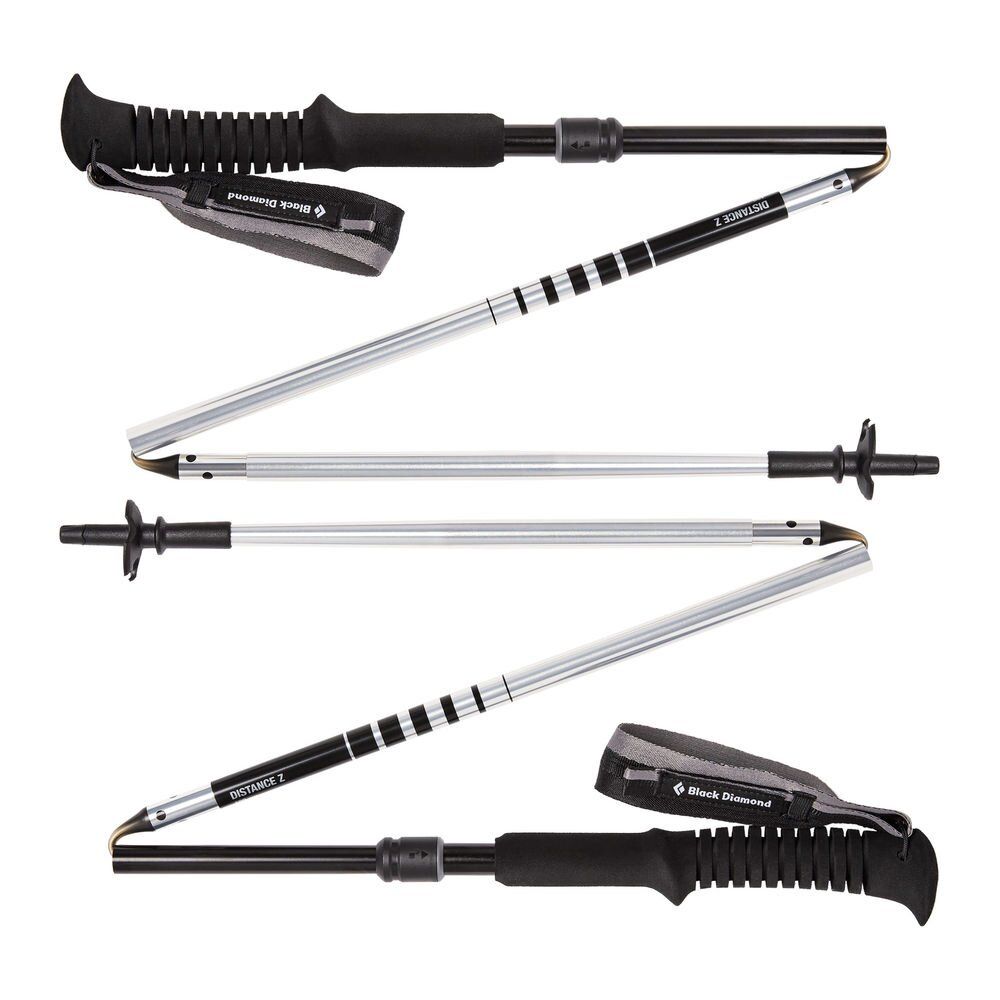 

Треккинговые палки Black Diamond Distance Z, 120 см, Black (BD 112208-120)