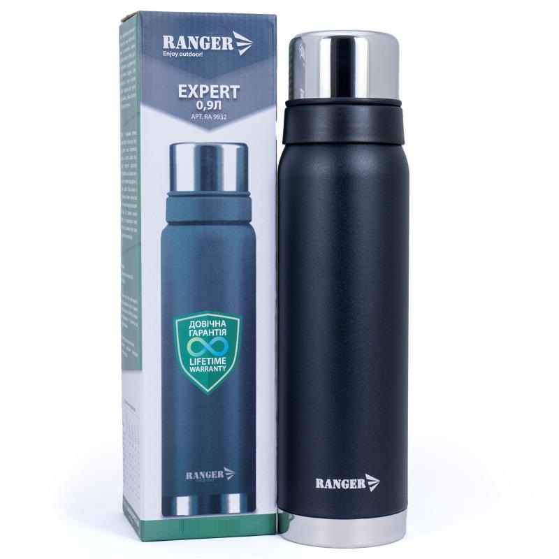 

Стальной термос Ranger Expert 0,9 L Black (RA 9932)