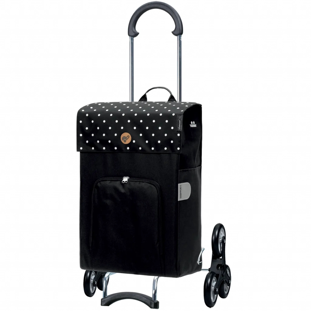 

Сумка-тележка Andersen Treppensteiger Scala Shopper Malit Black (119-044-80)