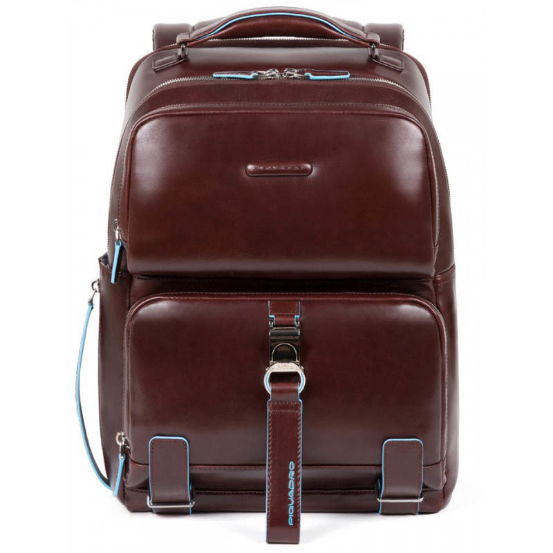 

Городской рюкзак Piquadro Blue Square Cognac для ноутбука 14"