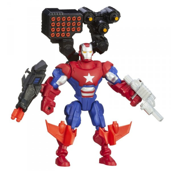 

Разборная фигурка Hasbro Железный Патриот и оружие Super Hero Mashers (A6834/A6833)