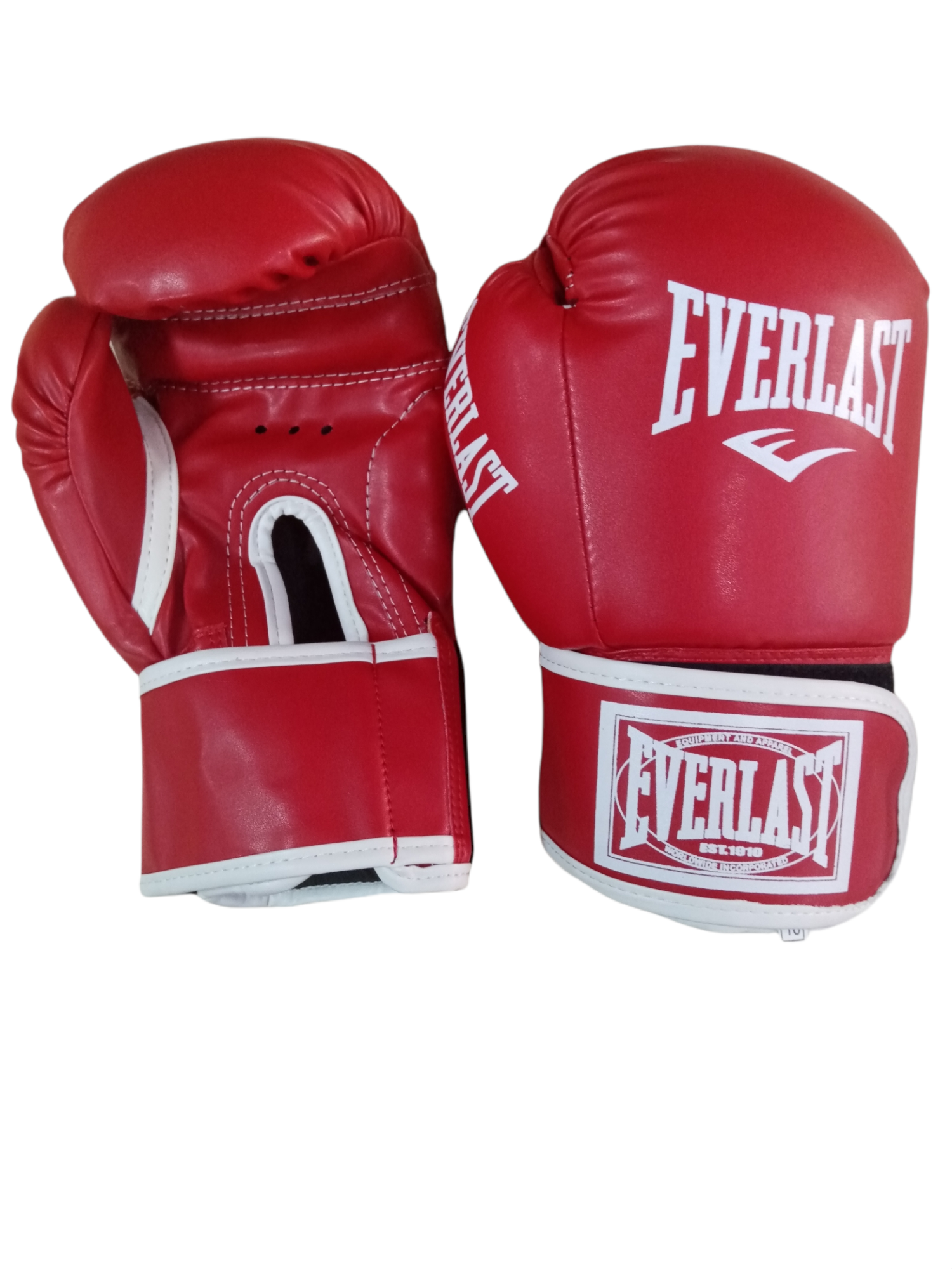 

Перчатки бокс Lev Sport Everlast стрейч красный 10 унций