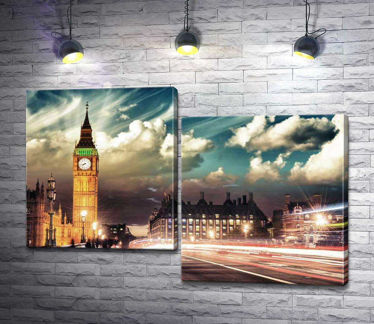 

Модульная картина ArtPoster Вечер на Вестминстерском мосту (Westminster bridge) 100x68 см Модуль №5