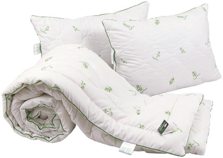 

Набор бамбуковый Руно Bamboo Style Одеяло 200х220 + Подушка 50х70 х 2 шт (925.52_Bamboo Style)