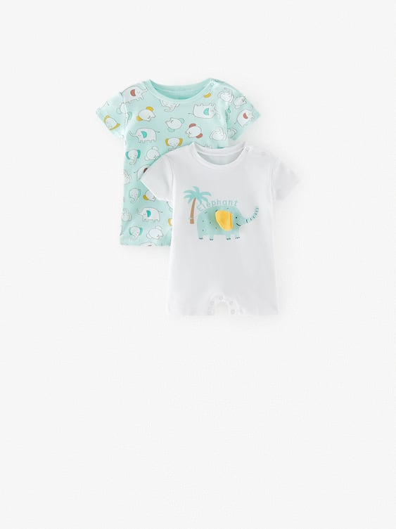 

Песочник (2шт) Zara 74см белый, мятный соники 8501433402