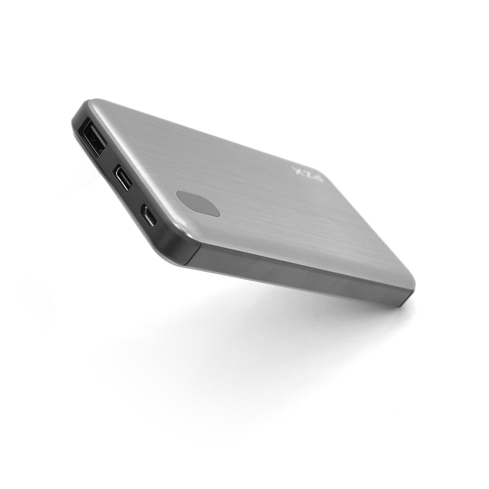 

Power bank 10000mAh PZX-V70, USB-2.1A + 1A + кабель USB micro, LED фонарик, Iron Gray, Blister-BOX