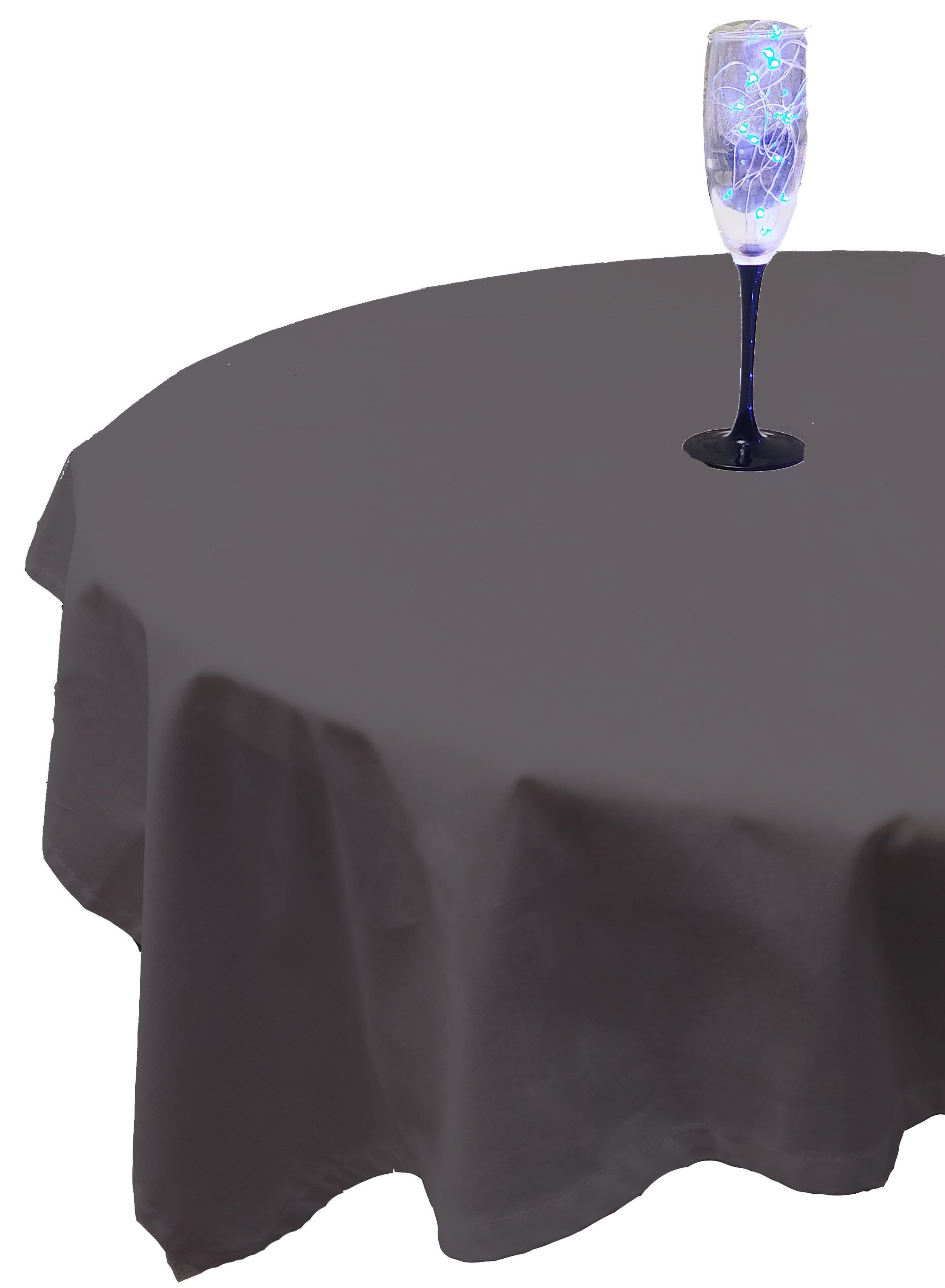 

Скатерть с тефлоновой пропиткой Декорин Серая 150х150 см