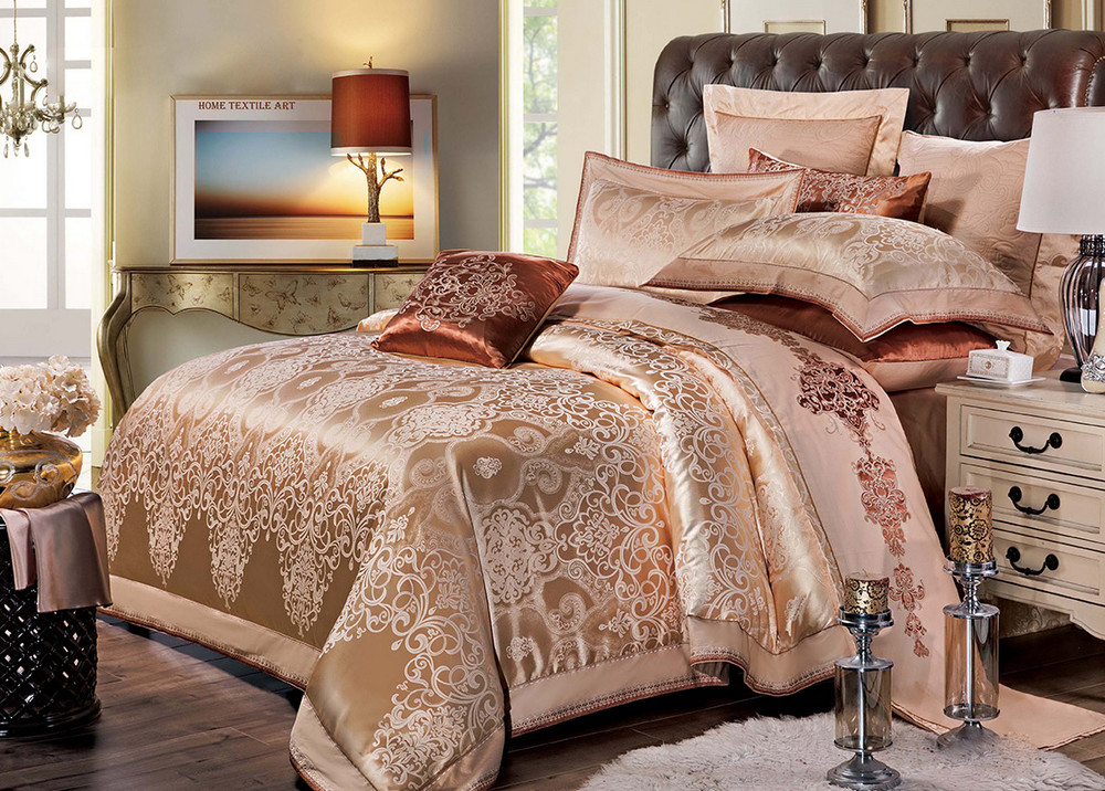 

Постельное белье сатин-жаккард Bella Villa J-0074 евро