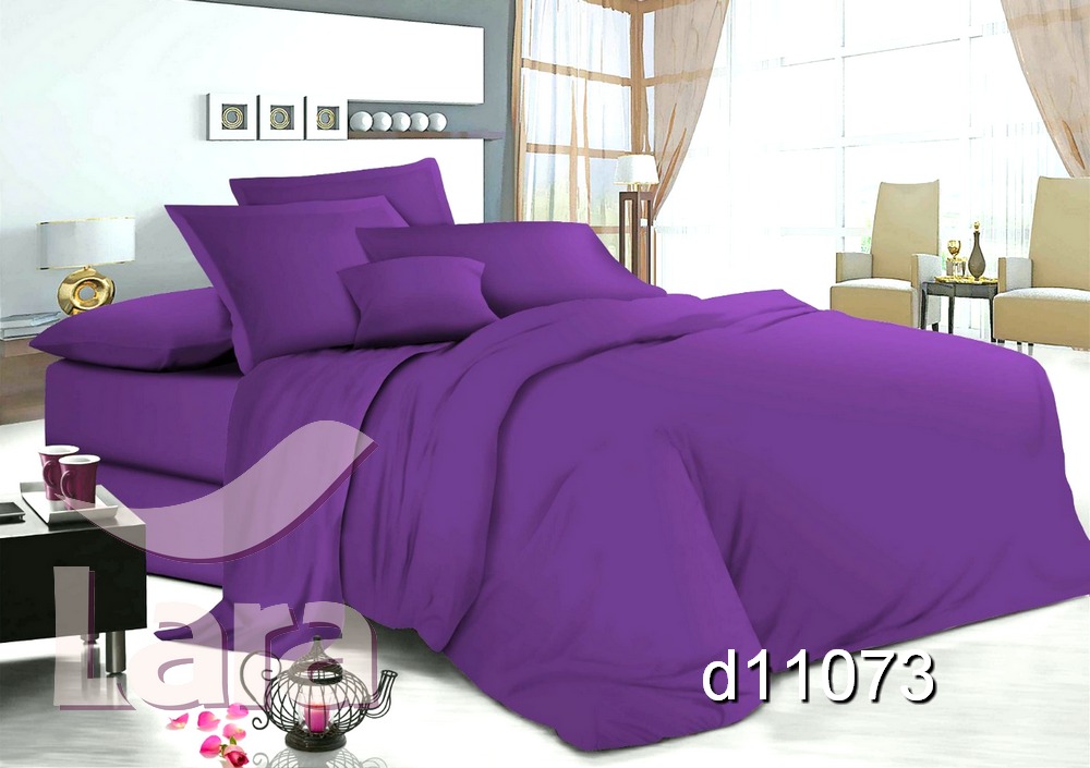 

Постельное белье LARA бязь d11073e2 Violet евро