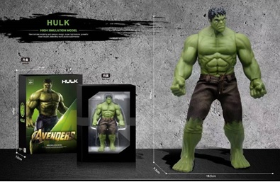 

Герои Avengers HULK в кор. 40*13*28см 9898-5