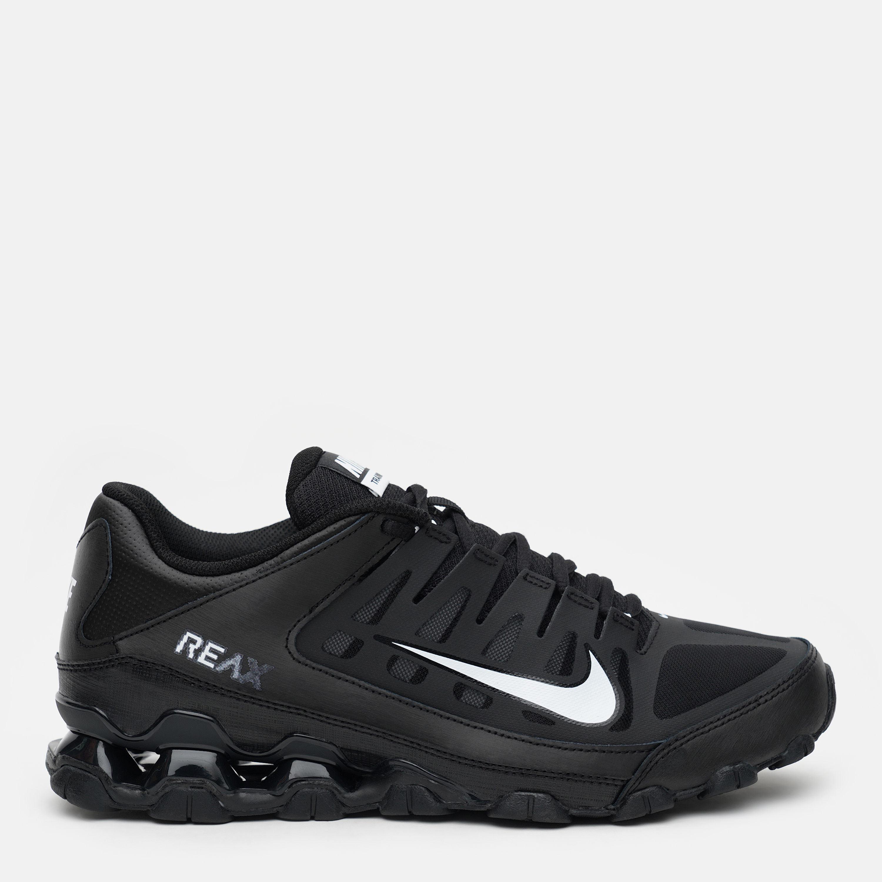 Акція на Чоловічі кросівки для залу Nike Reax 8 Tr Mesh 621716-033 44 (10) 28 см Чорні від Rozetka